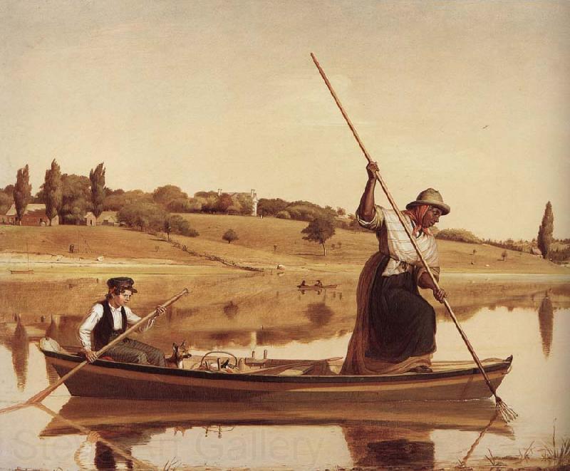 William Sidney Mount Fishing Spain oil painting art